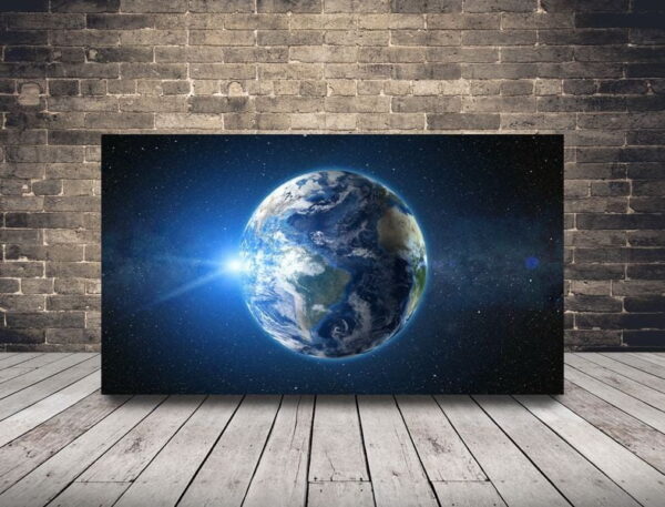 Une image d'un globe