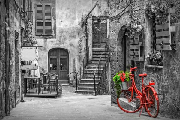 Image d'une ruelle en Toscane – Image 2