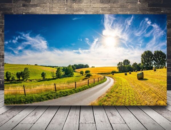 L'image de la vue d'été