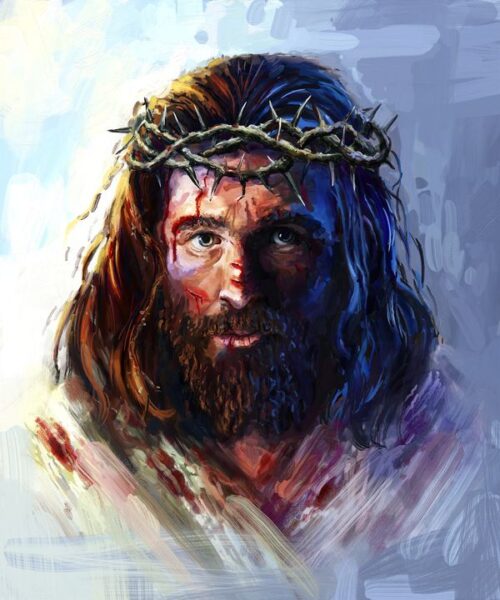 Image de Jésus avec des épines – Image 2
