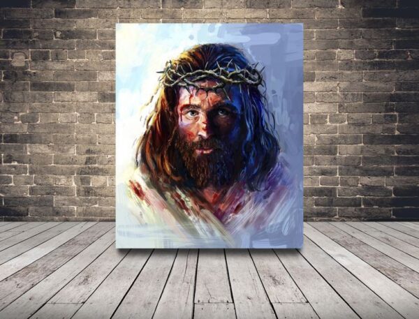 Image de Jésus avec des épines