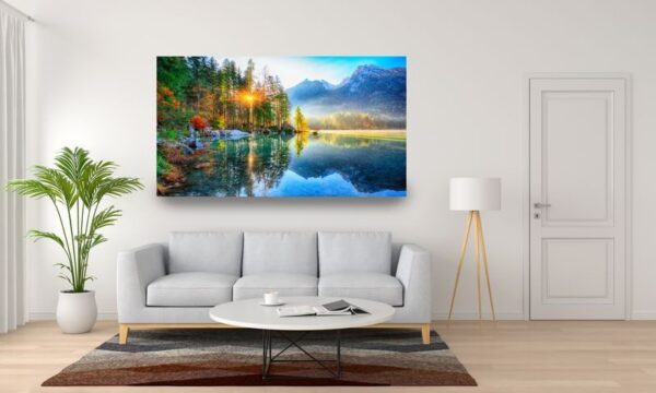 Une image d'un lever de soleil d'automne – Image 3