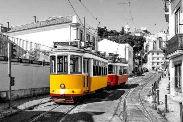 Image d'un tramway à Lisbonne – Image 2