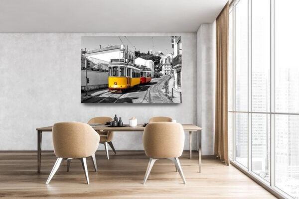 Image d'un tramway à Lisbonne – Image 3