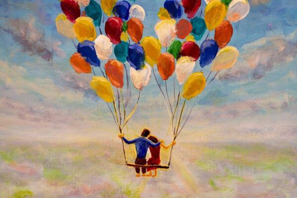 Image du vol en montgolfière de la Saint-Valentin – Image 2