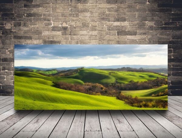 Image d'un champ en Toscane