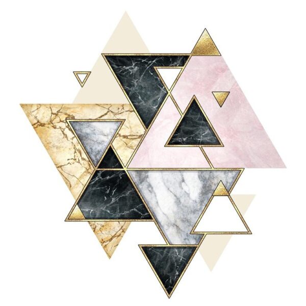 Une image de triangles abstraits – Image 2