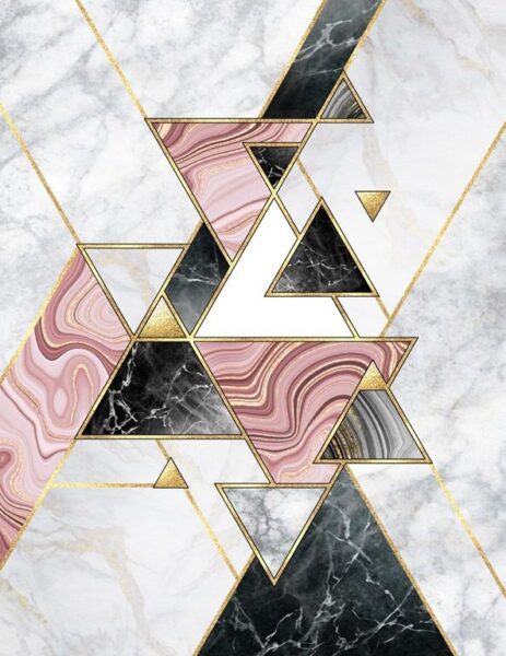 Image de triangles abstraits en gris – Image 2