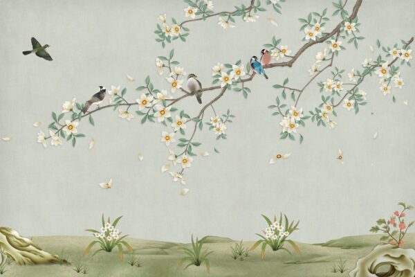 Une image d'un fond floral – Image 2