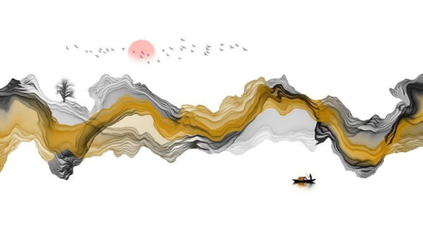 Image aquarelle abstraite – Image 2