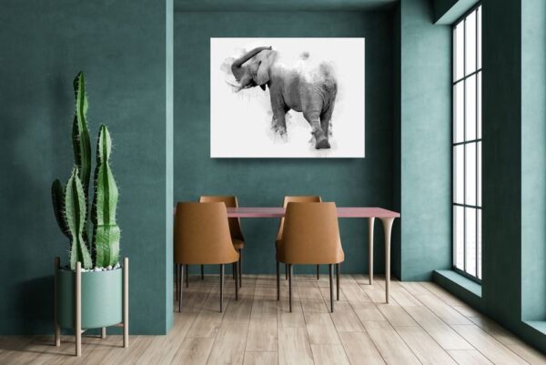 Une image d'un éléphant gris – Image 3