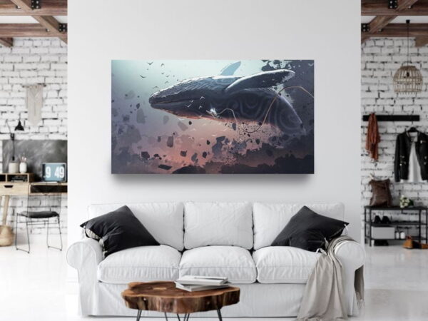 Une image d'une baleine avec un astronaute – Image 3