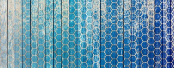 Image murale bleue – Image 2
