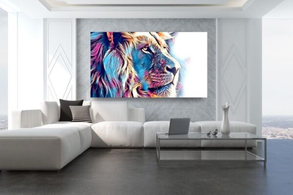 Une image d'un lion coloré – Image 3
