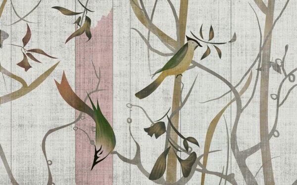 Image d'arbres et d'oiseaux – Image 2