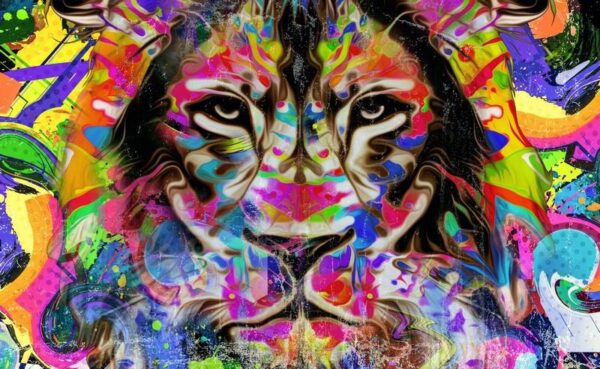 Image numérique d'un lion – Image 2