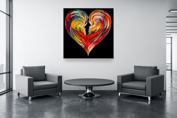 Image d'un coeur coloré – Image 2