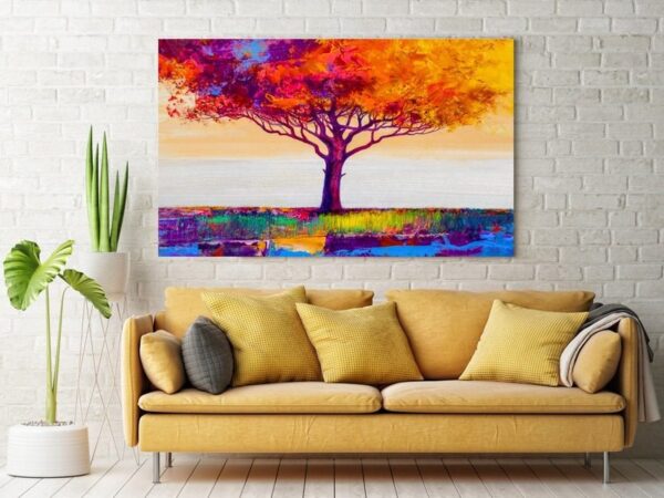 Une image d'un arbre coloré – Image 3