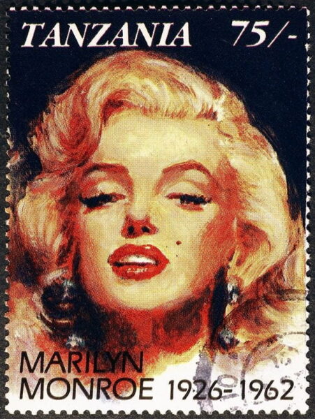 Image de Marilyn Monroe Timbre-poste – Image 2