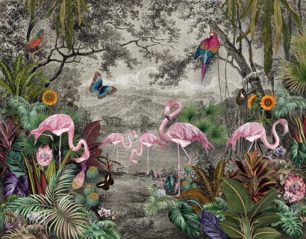 Une image d'une jungle tropicale – Image 2