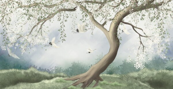 Image d'arbre et de brouillard – Image 2