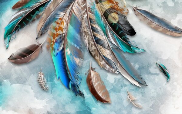 Une image des plumes d'un oiseau – Image 2