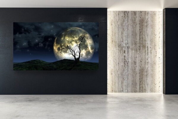 Une image d'un arbre sur un fond de lune – Image 3