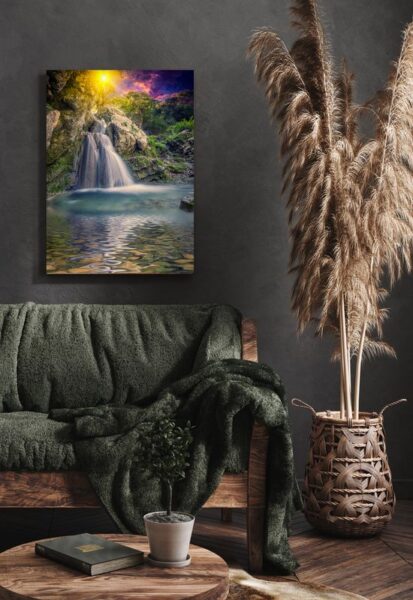 Une image d'une cascade tropicale – Image 3