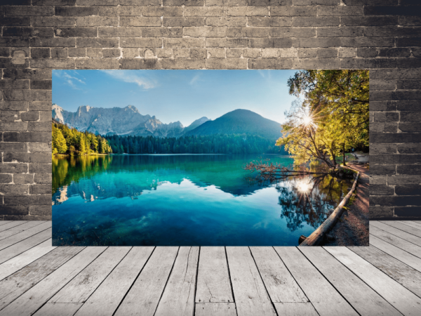 Image du lac Fusine