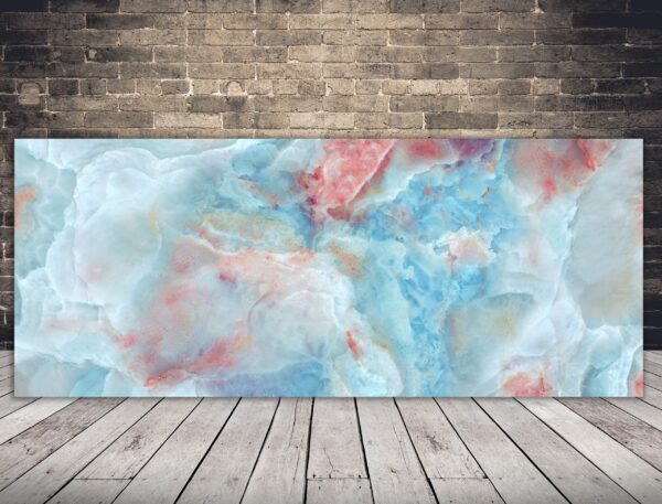 L'image du bleu et du rose