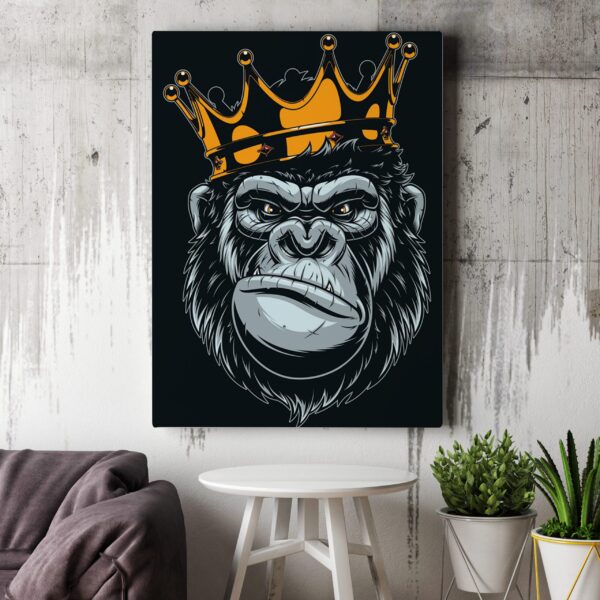 L'image d'un singe dans la couronne – Image 3