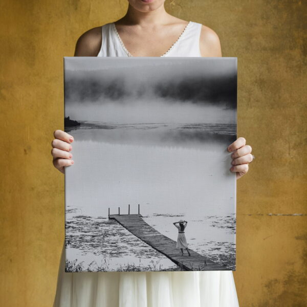Image de plage monochrome – Image 3