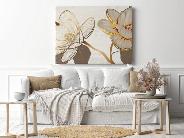 Image de fleurs sur fond blanc – Image 3