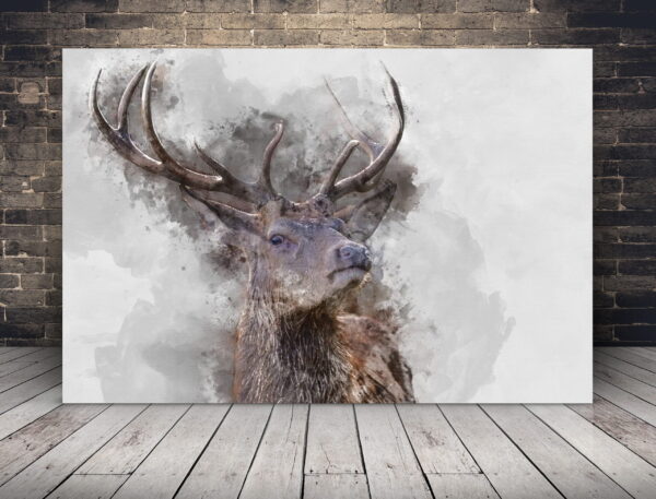 Une image d'un cerf fier