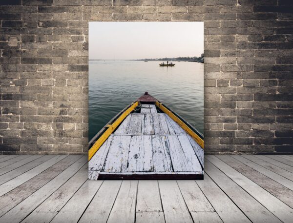 Image d'un bateau sur le lac