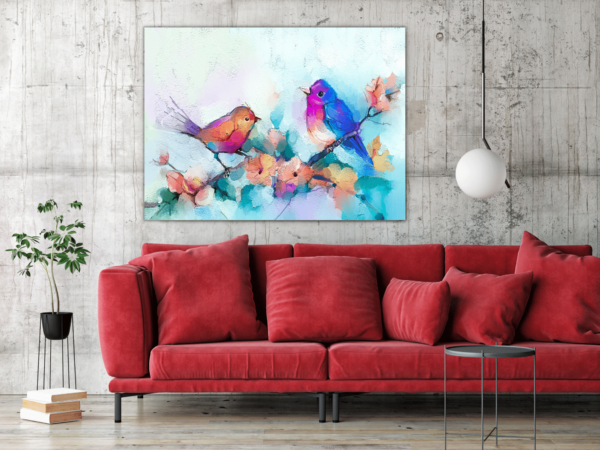 Photo d'oiseau aquarelle – Image 3