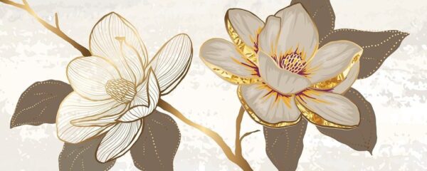Image de fleurs sur fond blanc – Image 2