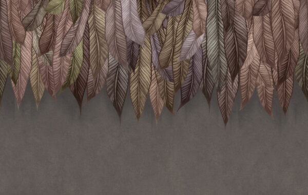 Papier Peint Feuilles Exotiques Tenture