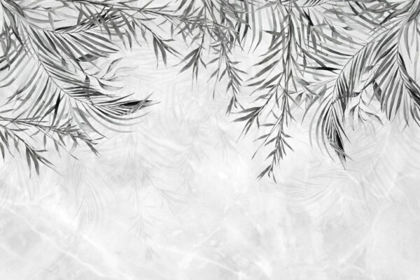 Papier Peint Feuilles exotiques dans le vent