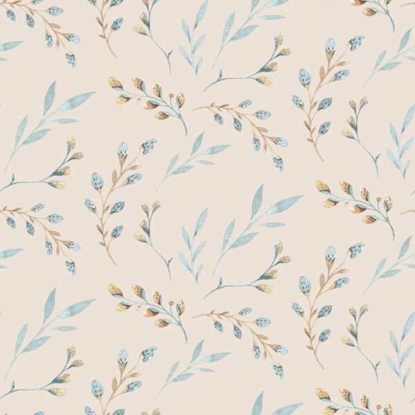 Papier Peint Brindilles et Feuilles