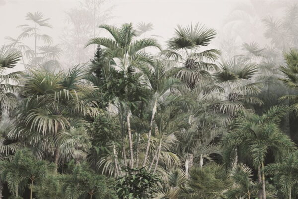 Papier Peint Dense Tropical Vegetation