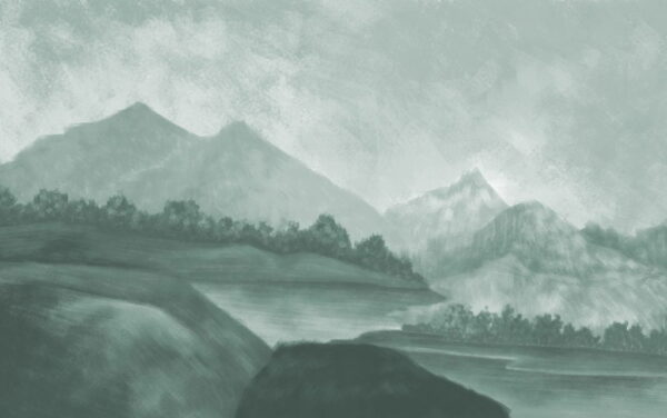 Papier Peint Paysage De Montagne