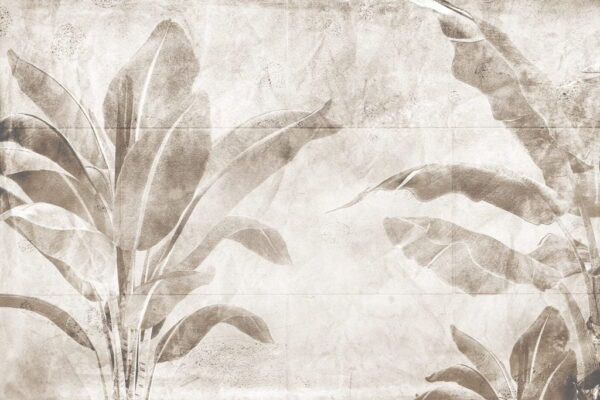 Papier Peint Palmiers Flou