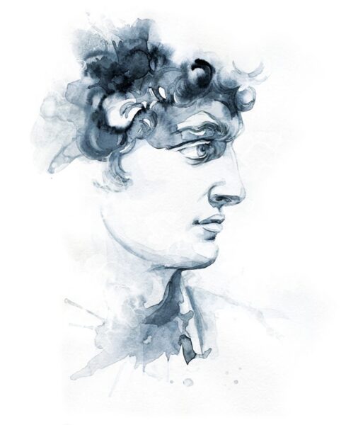 Papier Peint Profil de David