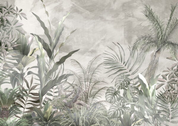 Papier Peint Mur de Plantes Exotiques
