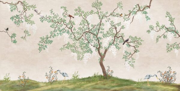 Papier Peint Arbre Svelte