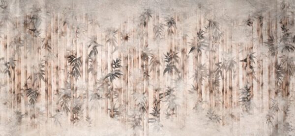 Papier Peint Herbe De Bambou