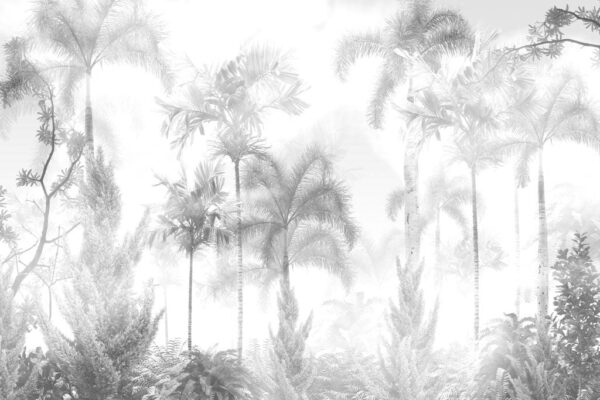 Papier Peint Misty Palms