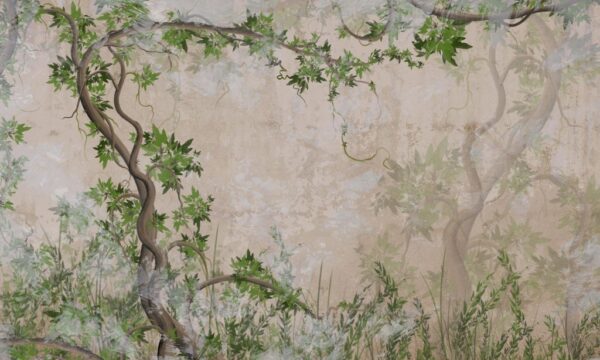 Papier Peint Liane Verte