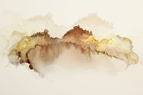 Papier peint poussière d'or